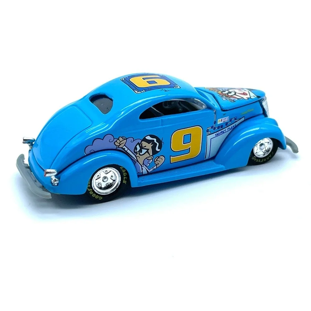 Racing Champions‎ Cartoon Network 1937 '37 Ford Coupe Blue NASCAR Diecast 1/64
